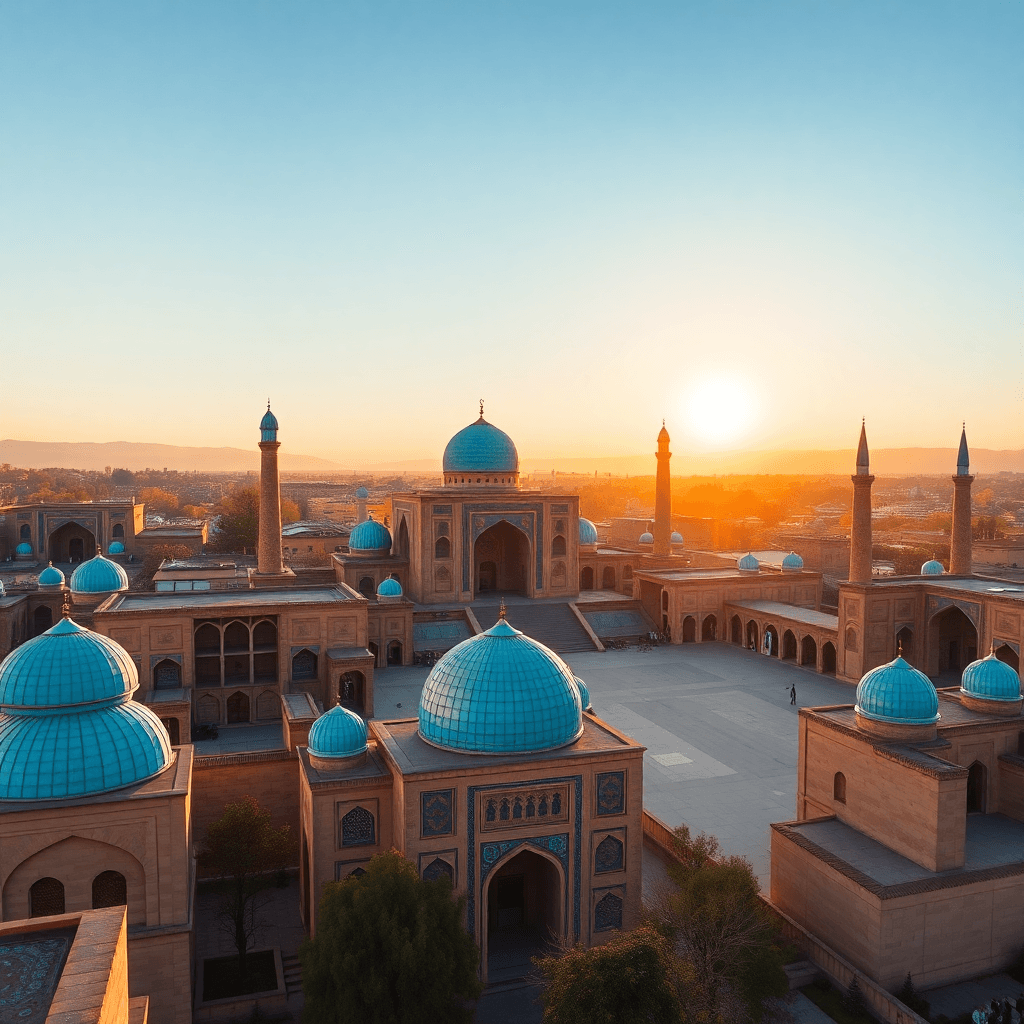 Central Asia landscape
